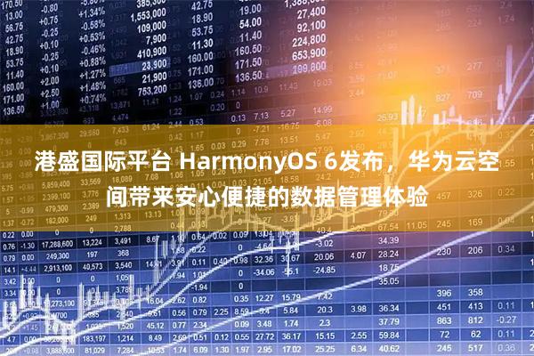 港盛国际平台 HarmonyOS 6发布,华为云空间带来安心便捷的数据管理体验